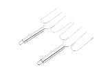Fox Run Turkey and Poultry Lifters, Set of 2, 1.25 x 4 x 9.5 inches, Metallic