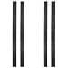Black Ice SKI-G96-4 8' Snowmobile Ski Carbide Glide Protector (4 Sections, 32' Total)
