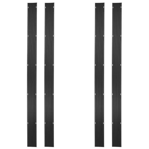 Caliber 96" Low Profile Snowmobile Ski Glide Protectors (Package 4)