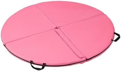 Port Fold Crash Mat - Thick EPE Foam Padding with Carrying Handles, Ideal for Dance Training, Exercise, Gymnastics, and Fall Safety Protection