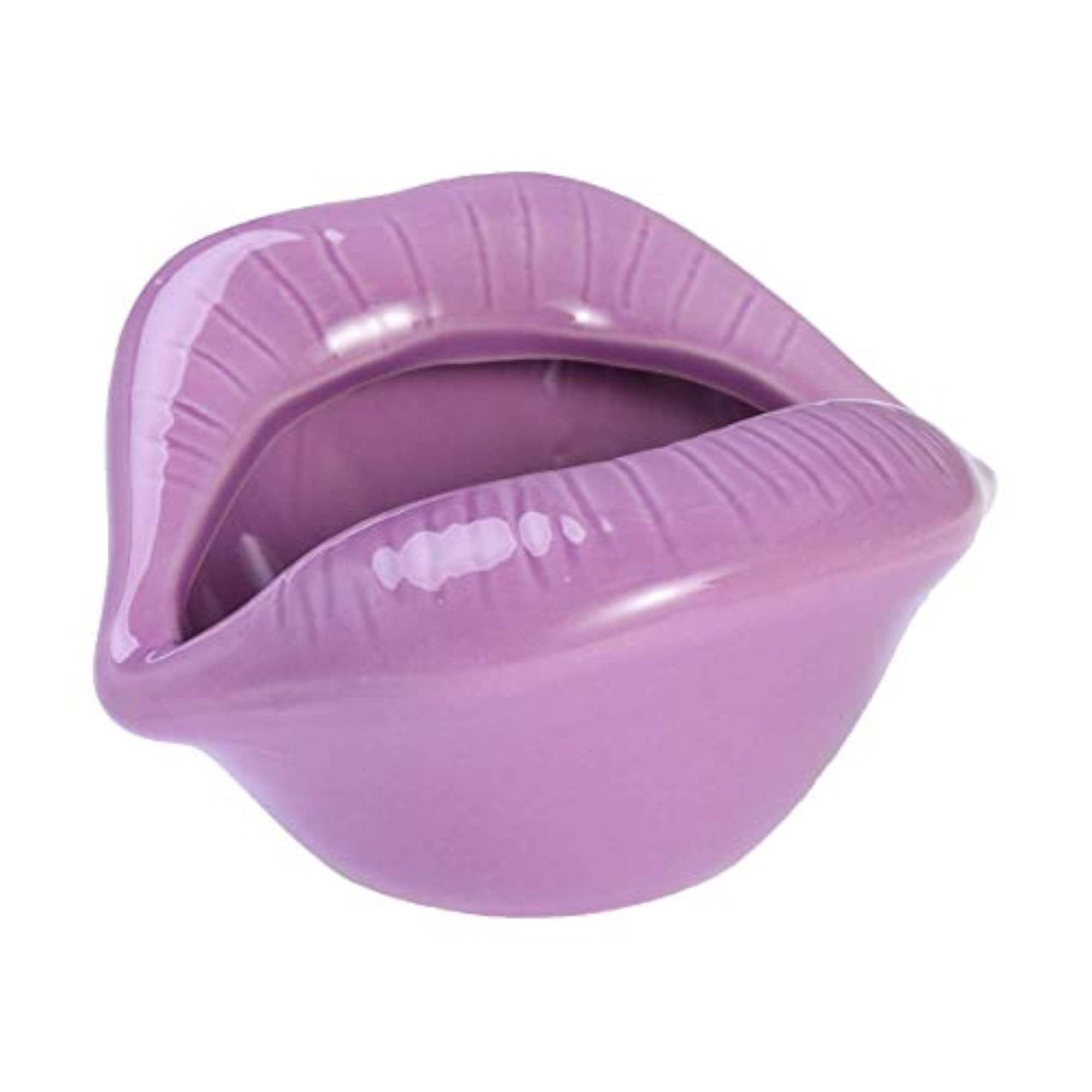 Ceramic Lips Ashtray for Home Decoration