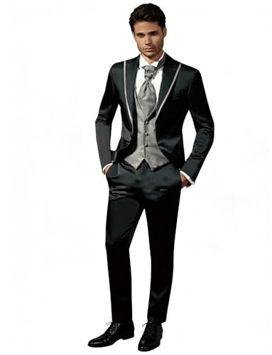 Costume homme veste gilet pantalon pour cérémonie chic QZI