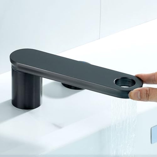 Baignoire cascade blanc complet avec douchette et mitigeur 4 trous - 4