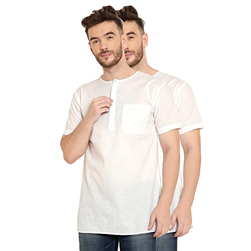 Image of Chikan Men Button Down Shirt