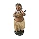 Baoblaze Hawaiianische Tänzerin Auto, Mini Hawaiian Dashboard Doll, Hawaii Hula Girl Posing, Hawaiianische Tänzerin Dekoration, Hawaiianische Armaturenbrett-Puppe für Armaturenbrett, Stil D