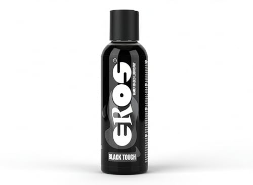 EROS® Black Touch Lubricante Negro 150 ml – Lubricante premium a base de agua con lubricante de larga duración – Terciopelo suave, intenso y sensual – Lubricante erótico para parejas