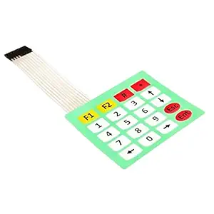 TECHTONICS 4x5 20 Key Matrix Membrane Switch Keypad Keyboard