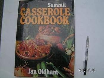 Hardcover Casserole Cookbook Book