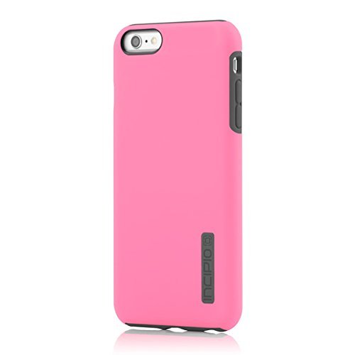 Iphone 6S Plus Case, Incipio Dualpro Case [Shock Absorbing] Cover Fits Both Apple Iphone 6 Plus, Iphone 6S Plus - Highlighter Pink/Charcoal #TOP1