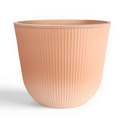 WORTH Garden Round Large Planter Pot 1-Pack...