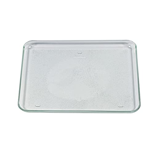 Plateau micro-ondes Bosch 672497 en verre thermorésistant 341 x 266 mm anti-fissure