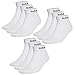 Produktbild adidas 9 Paar NC Ankle Performance Sneaker / Quarter Socken Unisex Kurzsocke , Farbe:Weiss, Socken & Strümpfe:43-45
