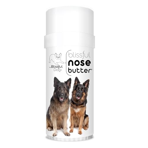 Image of The Blissful Dog German Shepherd Nose Butter, Versatile Dog Nose Balm for Dry Nose, Handcrafted Nose Moisturizer, Easy-to-Apply Dog Essentials, Unscented, 2.25 oz.
