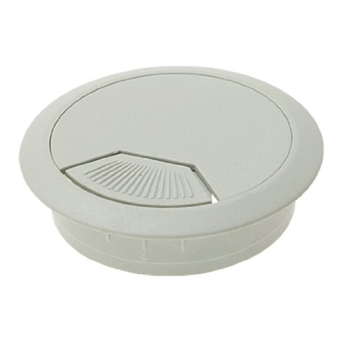 SODIAL(R) - Passacavo bianco in plastica da
