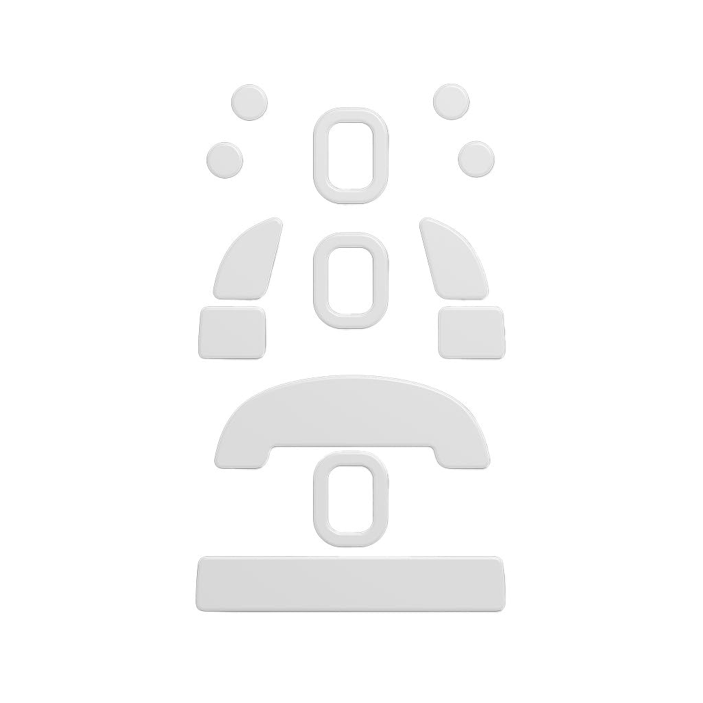 Photo 1 of Pulsar Gaming Gears PTFE Mouse Feet for X2F Series Wireless Mice Premium Skate - (0.6mm)