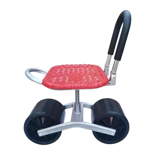 Chaise de jardin rotative à hauteur réglable pour le désherbage