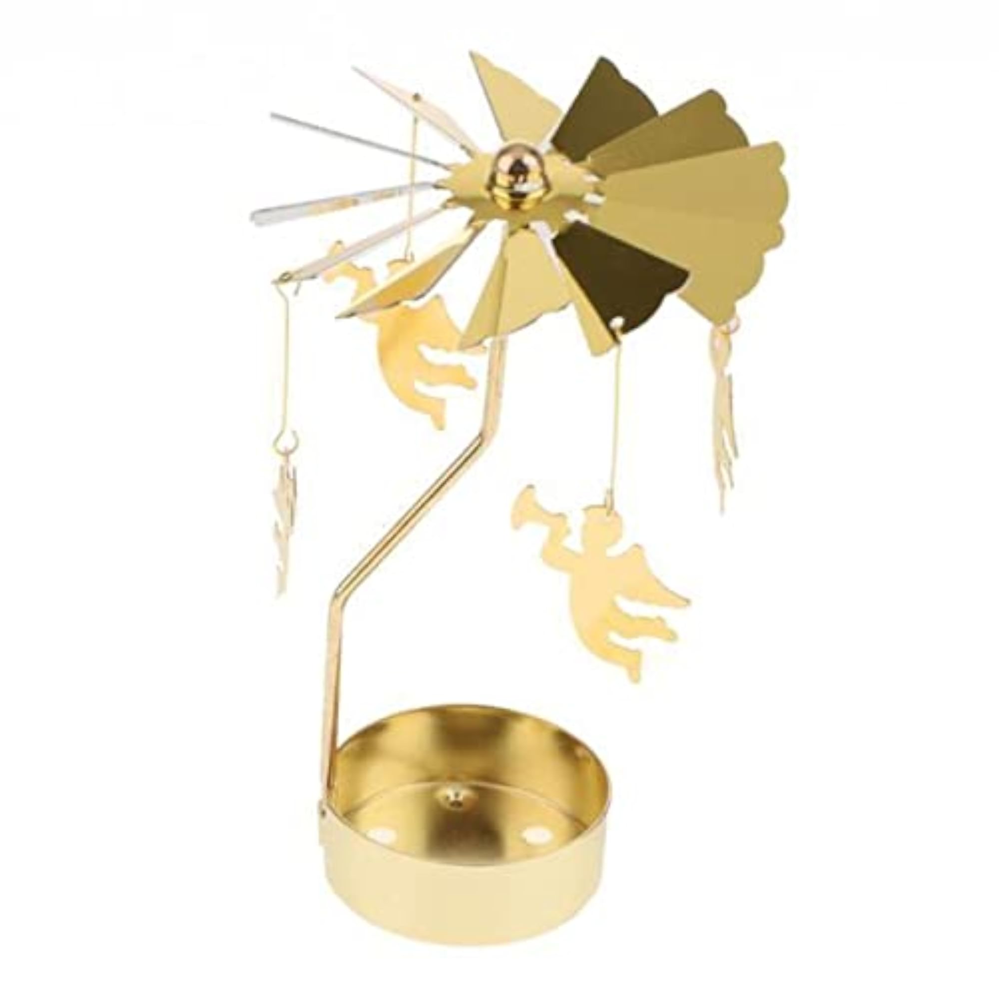 Christmas Decor Rotating Candle Holder