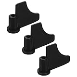 LOLIPPYY ステンレス製パン焼き機交換用ミキシングパドル3pcs ノンスティック撹拌ブレード 均一混練設計 ホームベーカリー用交換部品