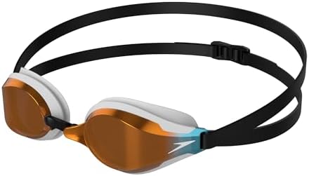 Speedo Unisex-Adult Fastskin Speedsocket 2 Swimming Goggles | Competitive Racing Goggles | Anti-fog | Anti-leak Goggles