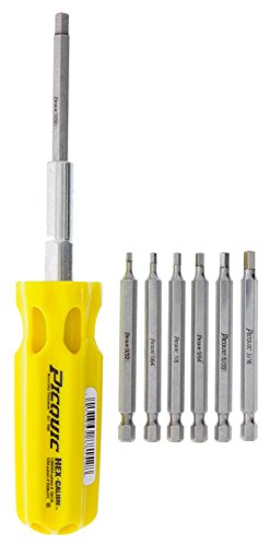 Hexcalibre SAE - 3/32, 7.64, 1/8, 9/64, 5/32, 3/16, 7/64” b