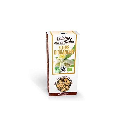 AROMANDISE Fleurs à Croquer Oranger - BIO - 30 g