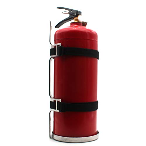 Fire Extinguisher Metal Bracket, Heavy Duty,304 Stainless Steel, Compatible with 5-Pound Fire Extinguishers