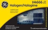 Ge Lighting Halogen Sealed Beam Lamp, 165mm, 55/65W
