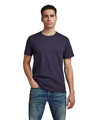 G-STAR Homme T-shirt Base, Bleu (sartho blue D16411-336-6067), L