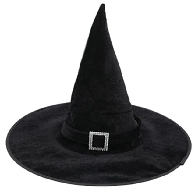 Partysanthe Witch Hat for Halloween Parties cloth hat with ribbon 1pcs (Black Witches Hats 1pcs) (B07TND3F5T) Amazon Price History, Amazon Price Tracker