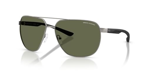 Image of Armani Exchange Mens AX2047S Aviator Sunglasses