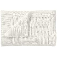 Tommy Bahama - Throw Blanket, Super Soft Bedding, Ideal for Couch & Chair Chain Basket White, 50 x 60