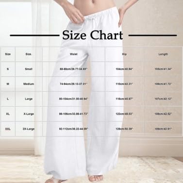 Hvyesh Low Rise Linen Pants for Women Flowy Wide Leg Summer Casual 2025 Y2k Streetwear Trendy Baggy Sweatpants Drawstring3