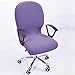 UKKO Stuhlbezug Swivel Chair Cover Stretchable Removable Computer Office Washable Rotating Lift