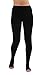 ABSOLUTE SUPPORT Compression Tights for Women 20-30mmHg with Open Toe - Opaque Graduated Support Pantyhose for Swelling, Edema, Varicose Veins Circulation during Pregnancy - Black, Large - A214BL3