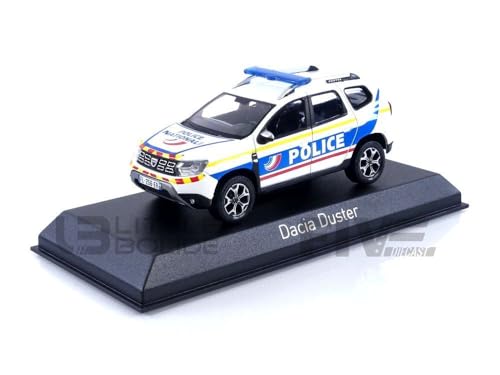 Modelo a escala 1:43 Dacia Duster 2021 Police Nationale Guadeloupe miniatura 2