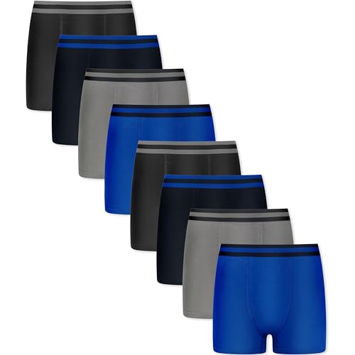 FM London Jungen Hipster Boxershorts 8er Pack