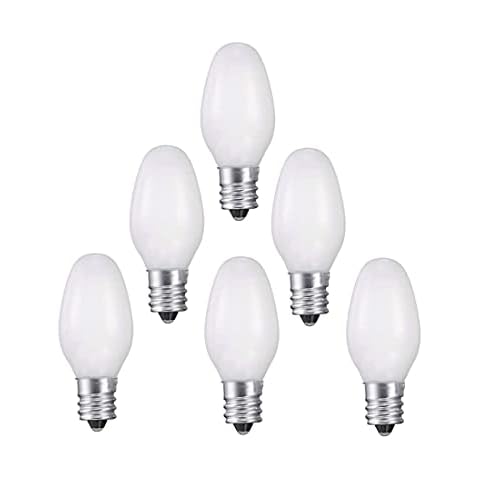 UI PRO TOOLS White Night Light Bulbs 6PC Cover