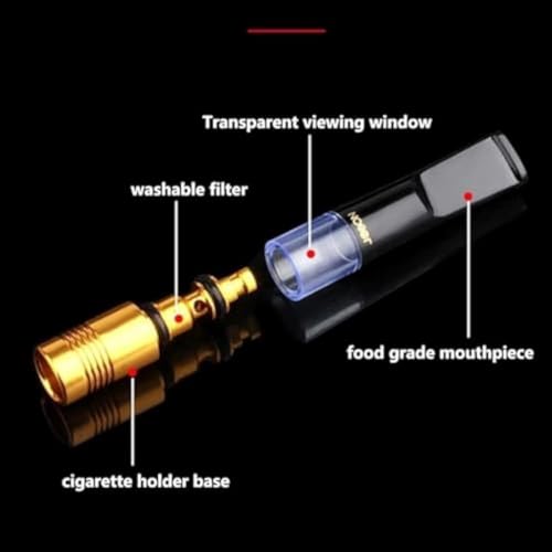 Encendedor metálico recargable a butano a prueba de viento miniatura 6