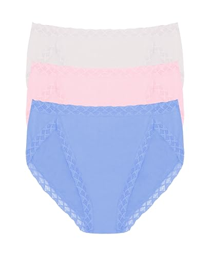 Image of Natori Women's Pima Bliss French Cut Briefs 3 Pack