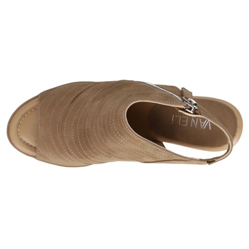 VANELi Womens Modane Round Toe Shootie Pump Dress Casual Casual Mid Heel 2-3" - Beige4