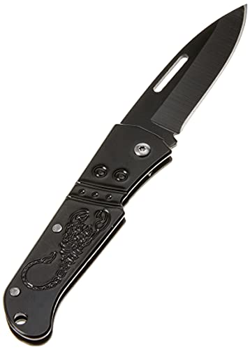 Western YG03 Canivete Dobrável, Preto/Prata, 14.8 cm