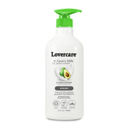 Lovercare Goat Milk Body Lotion For Dry Skin 27.05 Oz Avocado (800Ml) - Single… #TOP7