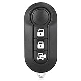 Keyecu Replacement Smart Remote Car Key Fob for Fiat 500 2012-2017 Dodge Ram Promaster City 2015-2021 LTQF12AM433TX 433MHz ID46 Chip 3 Buttons Delphi BSI