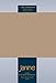 Produktbild Janine 5001 Topper-Spannbetttuch Elastic 90/190 bis 120/200 cm Nougat Fb. 37