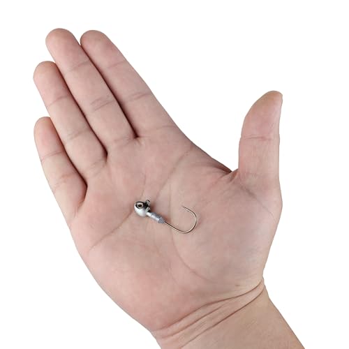 image for Berkley Fusion19 Hybrid Jighead, Fish Head, Size 1/0 Hook, 1/8 oz, Sti