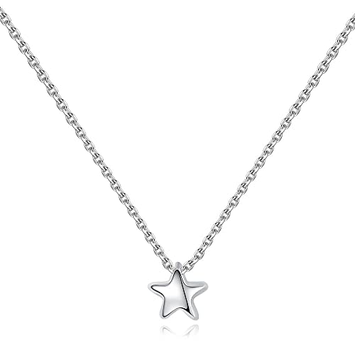 Collier en argent sterling pour femmes : fini les bijoux ternes avec cette étoile
