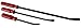 Sunex Tools 9803 Professional Pry Bar Set-3 Piece