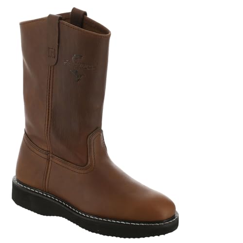 Fin 38 Feather Mens 10 Wellington 9 DM US Brown