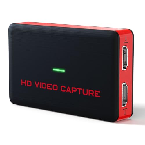 Hxhsgmeh USB 3.0 HD tarjeta de captura de vídeo de 1080p 60FPS caja de grabación del dispositivo de transmisión en vivo