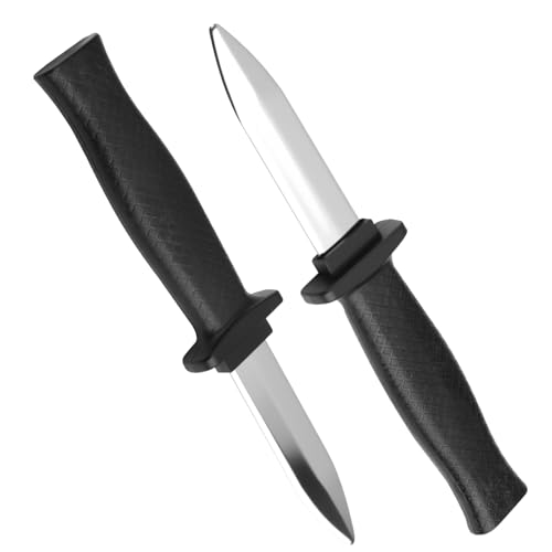 Velozym 2 Pcs Faux Couteau Retractable, Couteau à Poignard Disparaissant – vue 7